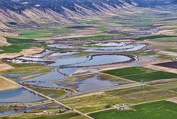 2012 Catherine Creek overflow